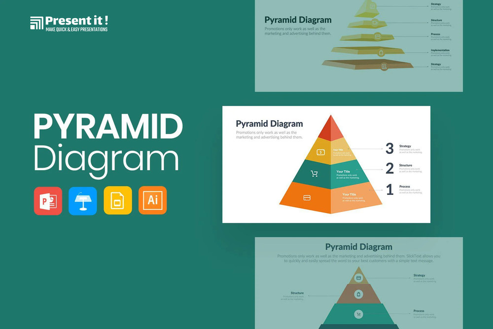 Pyramid Diagram Templates