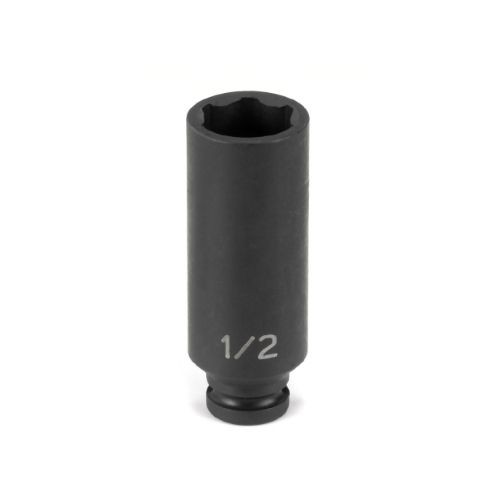 Grey Pneumatic 908MDS 1/4" Drive x 8mm Deep Surface Drive Impact Socket