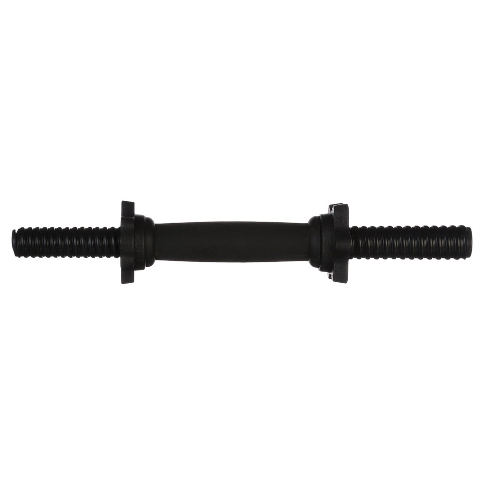 Standard 14" Threaded Dumbbell Handle Set, Black