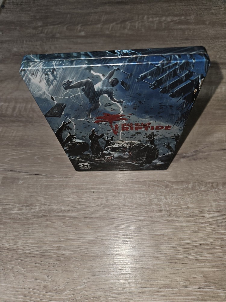 Dead Island Riptide Steelbook Only PS3 Xbox 360 Case Only
