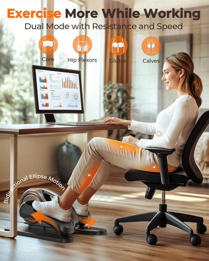 YOSUDA Under Desk Elliptical