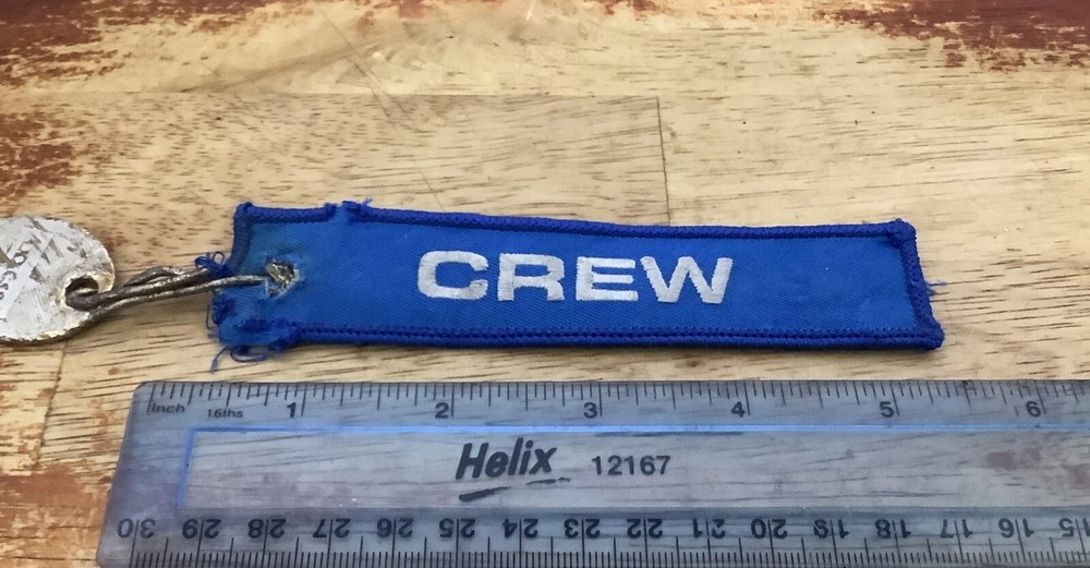 Jeppesen Crew Keychain Blue