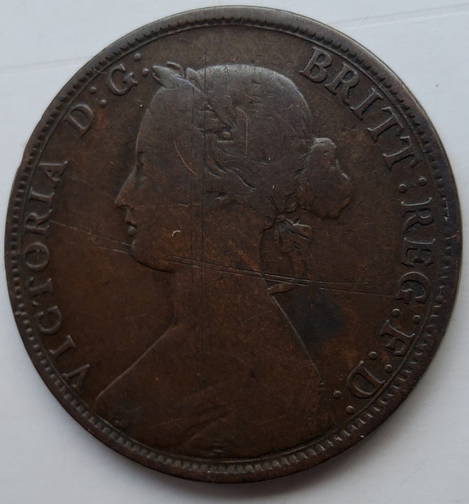 •1861•CANADA•NEW BRUNSWICK•ONE CENT•