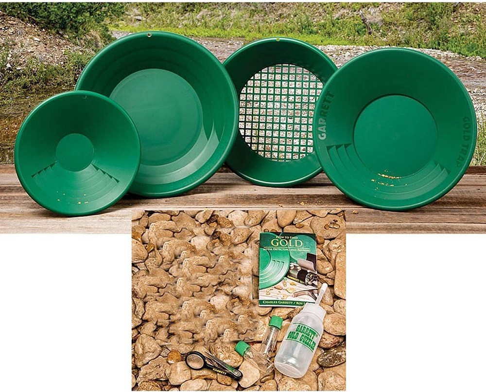 Garrett Deluxe Gold Pan Kit