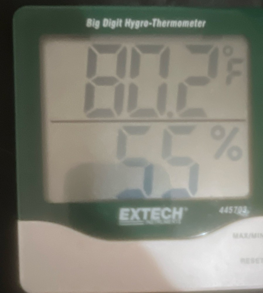 Extech 445703 Big Digit Hygro-Thermometer Digital Thermometer