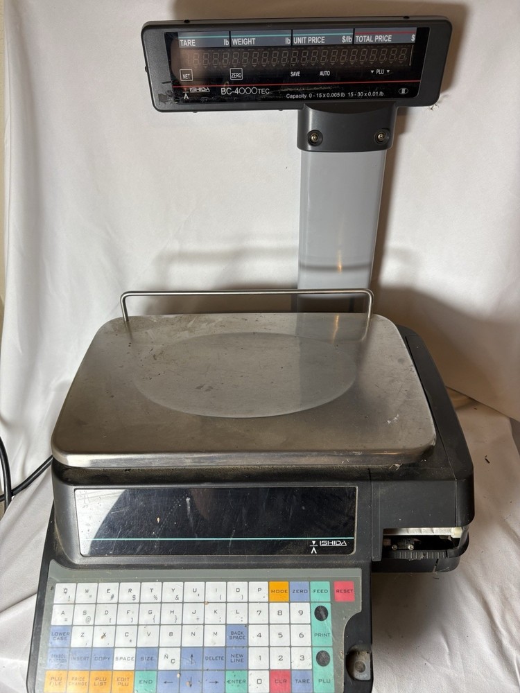 Ishida BC-4000TEC price computing scale Untested**