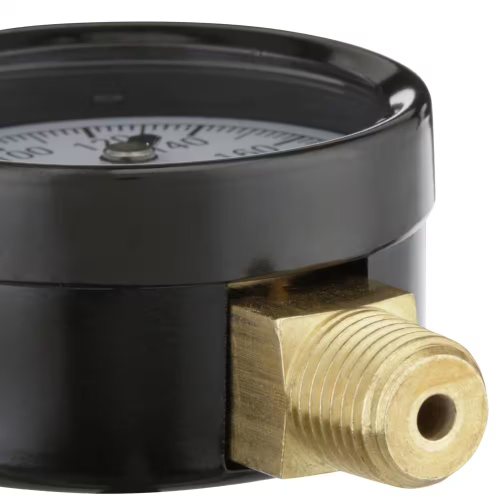200 PSI Pressure Gauge with 1/4 In. Lower Connection