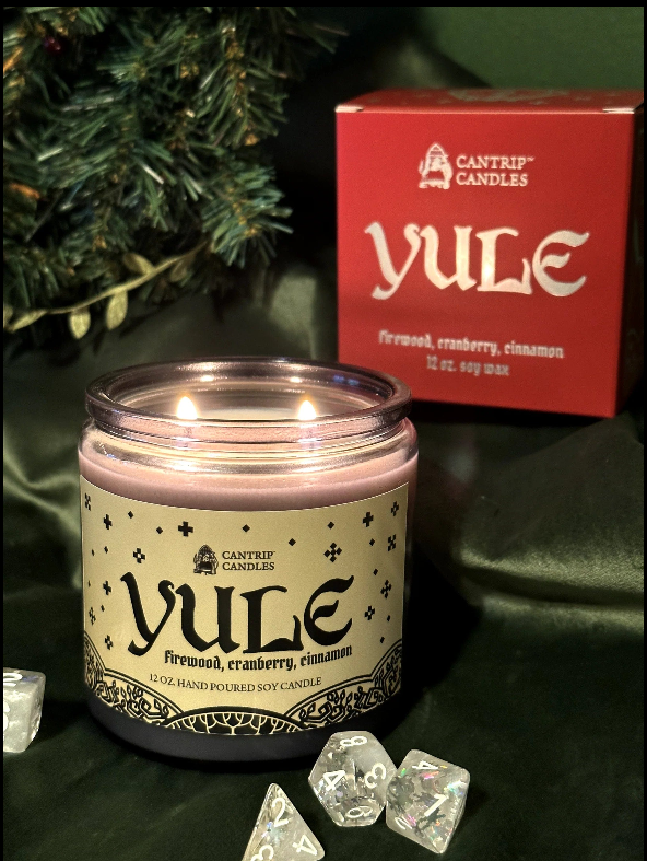 Cantrip Candles: Yule 12 oz