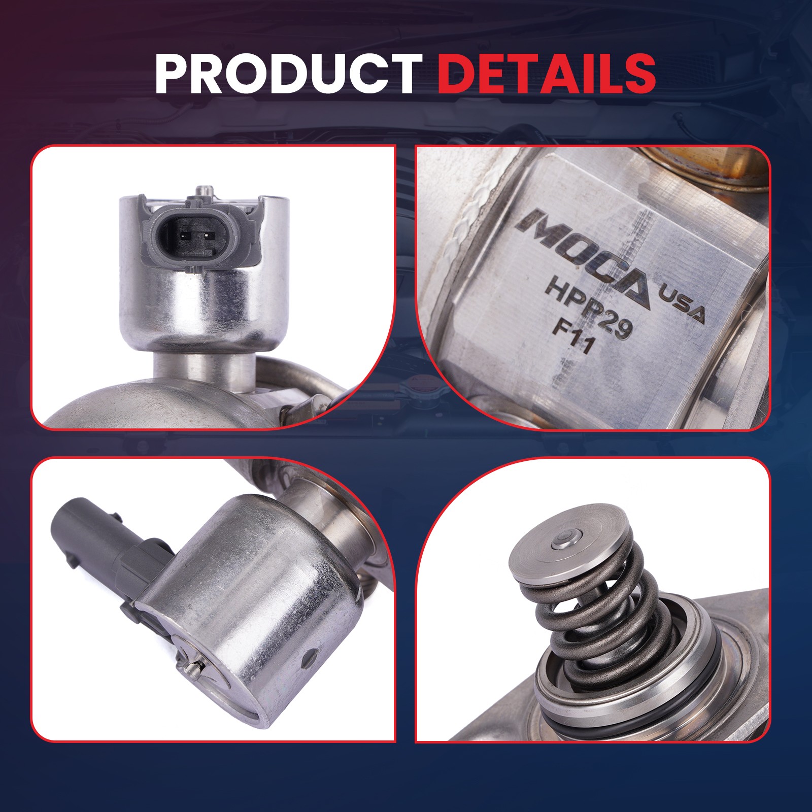 Ford Mustang Explorer Edge Fusion Lincoln High Pressure Fuel Pump