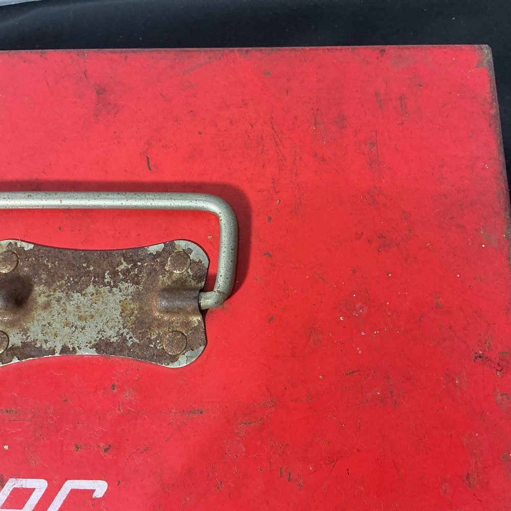 Vintage MAC TOOLS Mini Tool Box 10.5” X 7” X 2”
