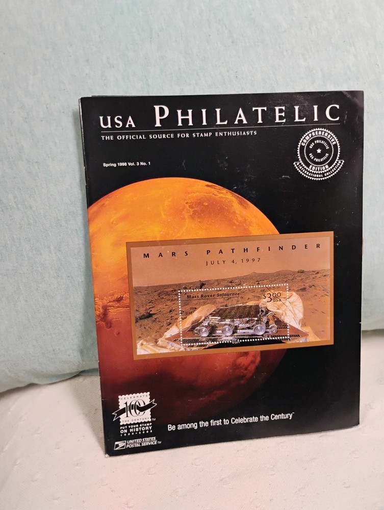 United States Postal Service Philatelic Spring 1998 Mars Pathfinder Stamps