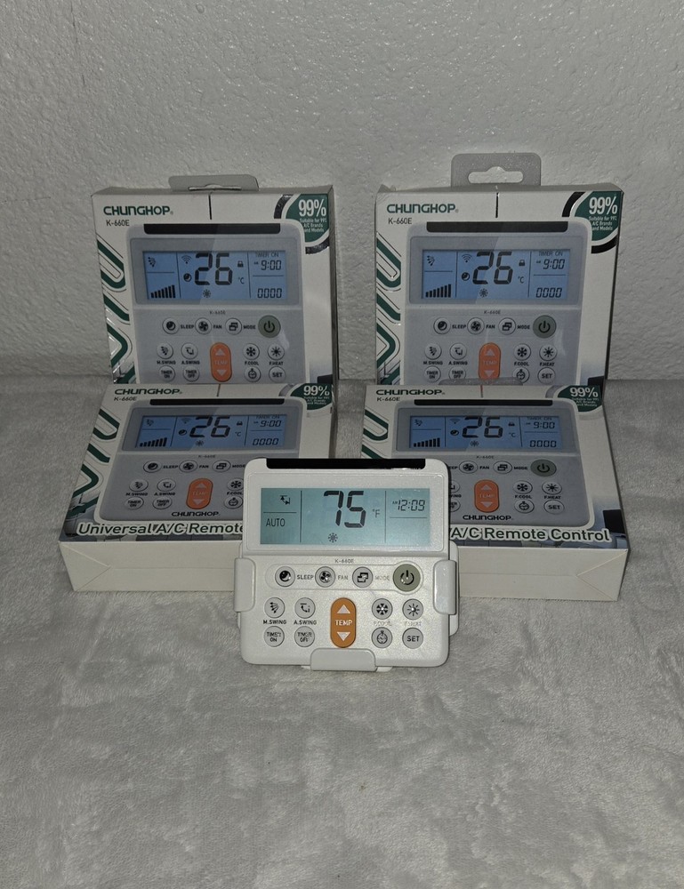 MINISPLIT A/C universal Remote Control