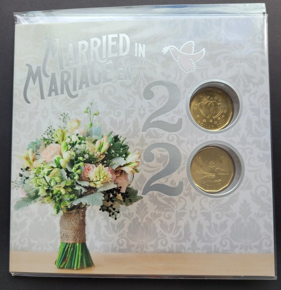 *** CANADA  2020  MARRIED  IN  ***   SEALED  COINS  SET ***