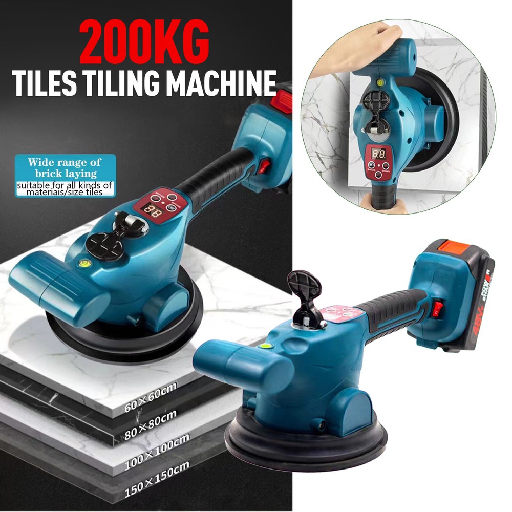 High Power Floor Tile Laying Machine Adjustable Floor Vibrator Power Tool