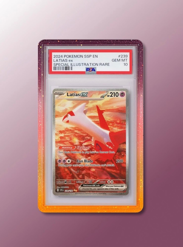 GradedGuard PSA Graded Card Case Guard Protector SUNSET Limited Edition