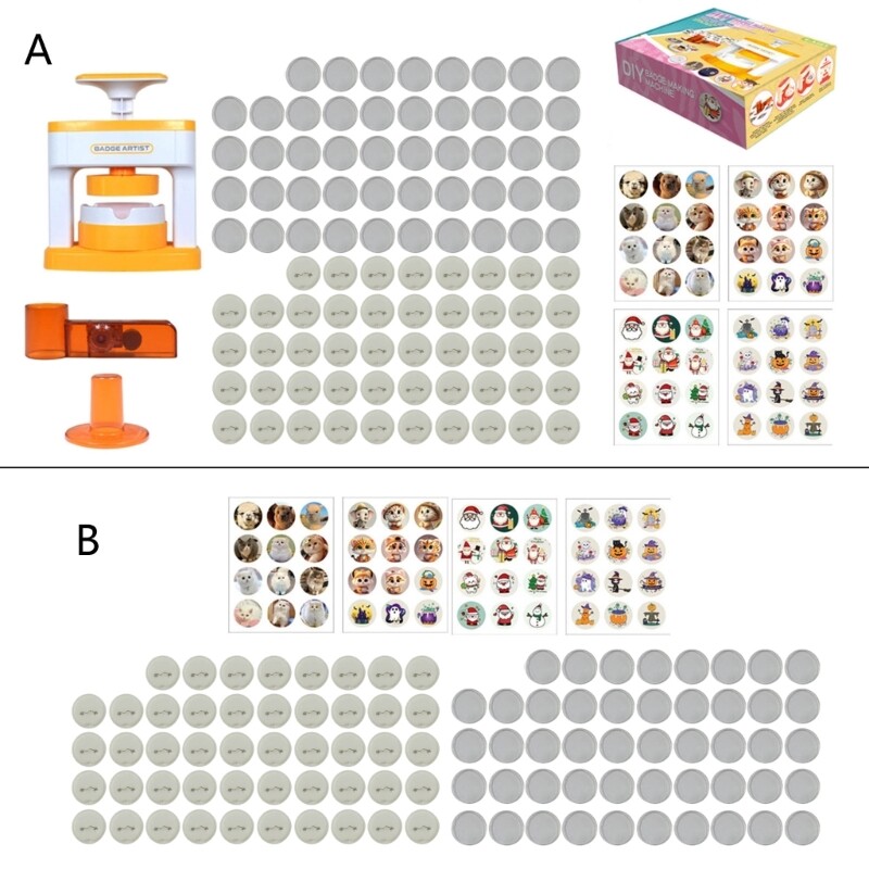 Button Maker Machine Badge Maker Press Machine for Decorations