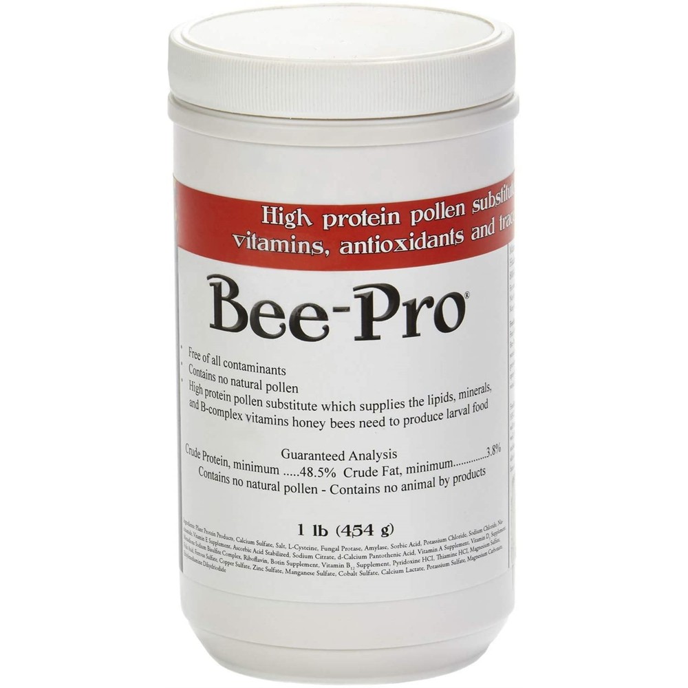 API Bee-Pro Pollen Substitute Powder - Little Giant - Pollen Replacement for Bee
