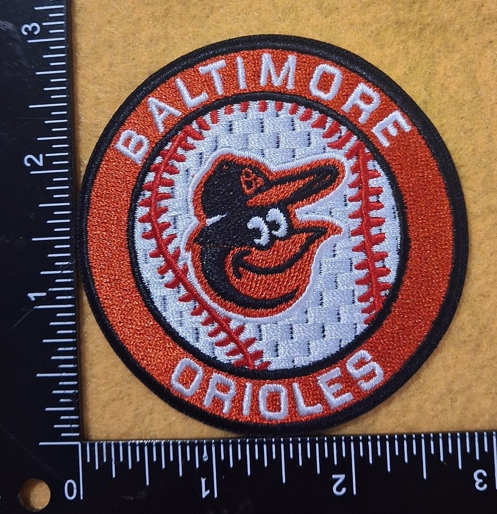 BALTIMORE ORIOLES IRON ON PATCH 02