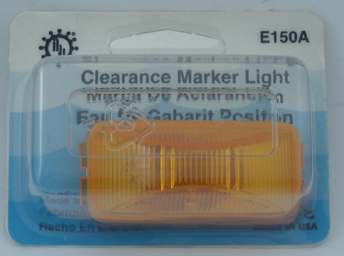 Anderson E150A Amber Clearance and Side Marker Trailer Light