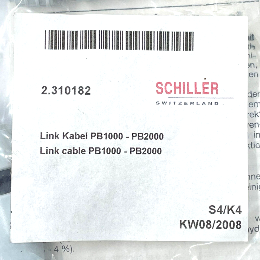 SCHILLER Link Cable PB1000-PB200 2.310182