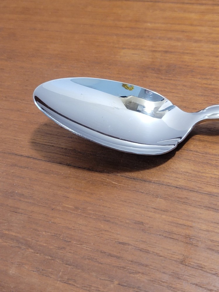 Single Oneida Community Cantata 8 3/8" Stainless Solid Serving Spoon