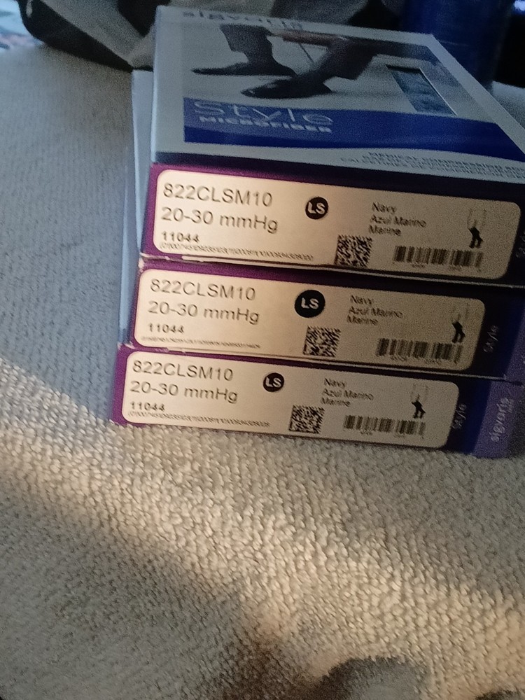 SIGVATIS, MICROFIBER, MEDICAL COMPRESSION SOCKS, 3 PAIR