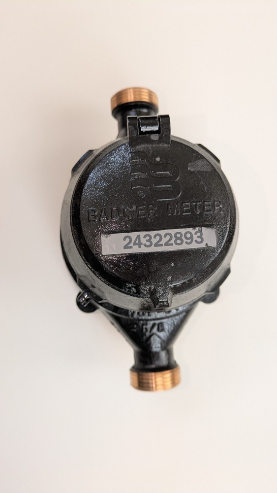 Badger Water Meter Model 25