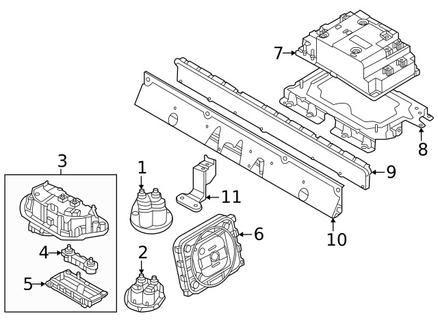 Genuine BMW Control Module 61-27-8-873-464