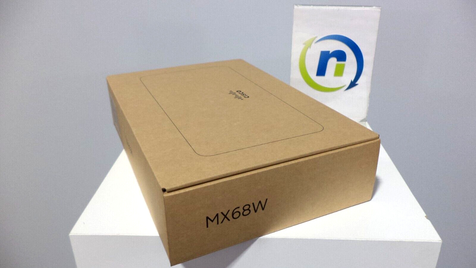 New Cisco Meraki MX68W-HW Wireless Security Appliance Unclaimed, MX68W - 1 YR W