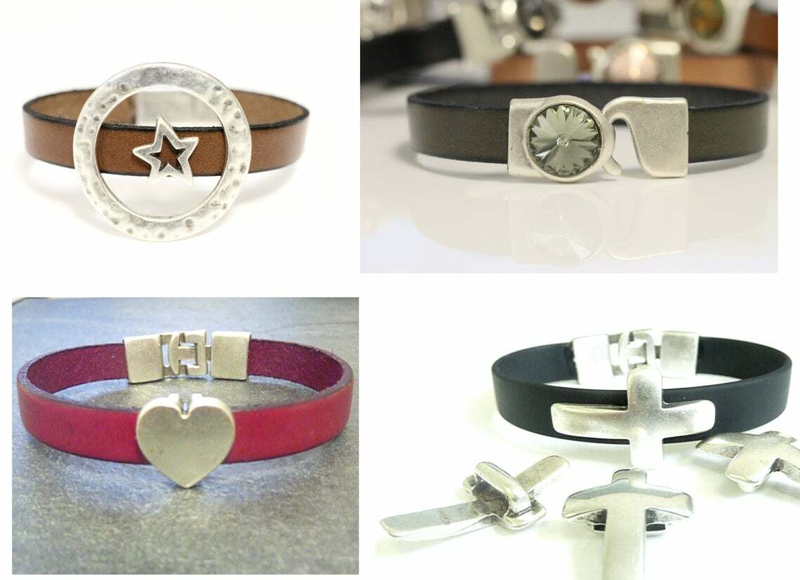 Flat Genuine Leather Cord 10mm - Bracelet Jewelry DIY Craft Making Strip 1.1 Yd.