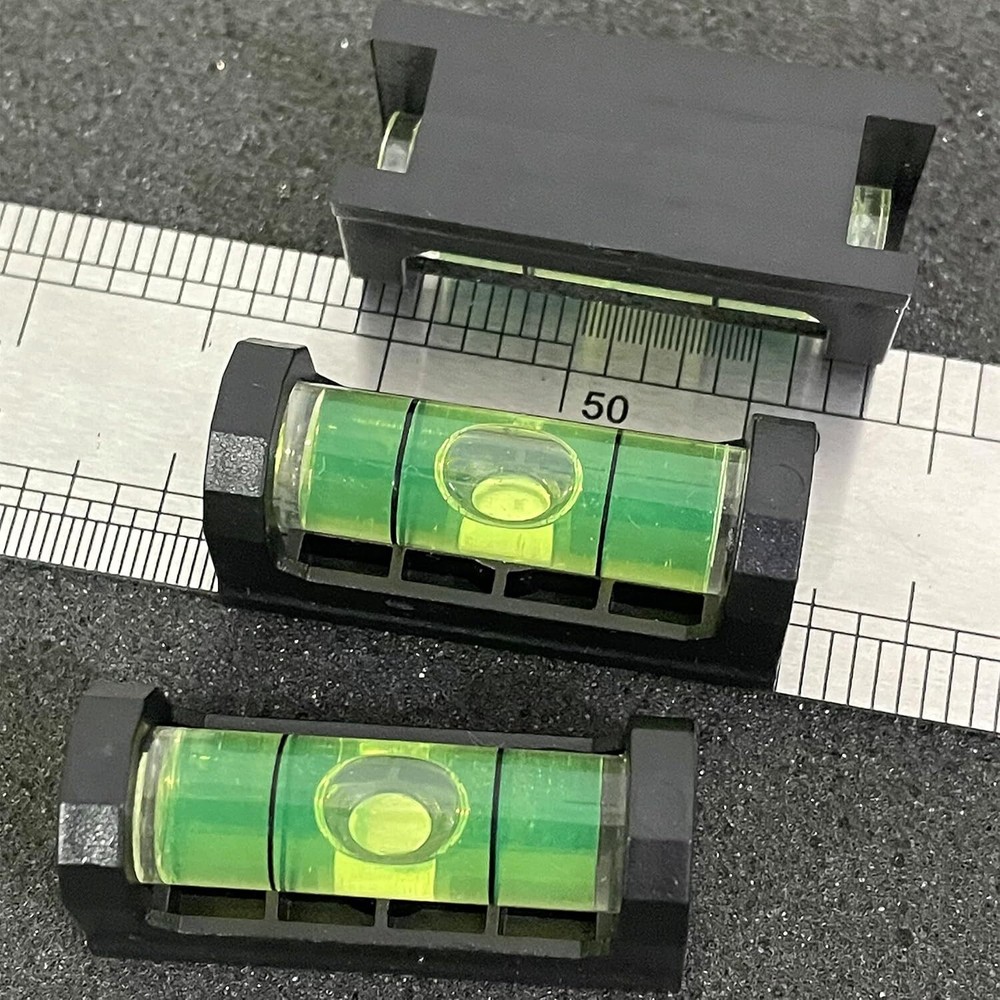 2Pcs Magnetic Bubble Level Measuring Layout Tools Levels with Magnetic Base Bubb