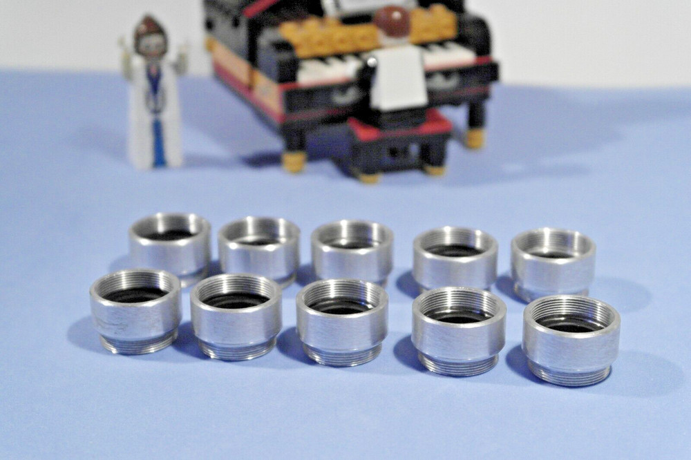 10mm RMS DIN Parfocal Parfocality focus microscope objective rings *LOT 5x*