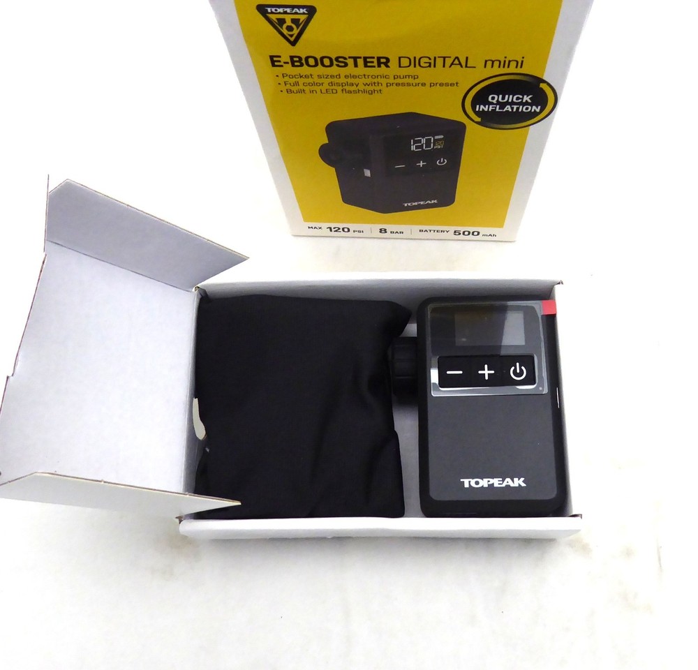 Topeak E-Booster Digital Mini Compressor