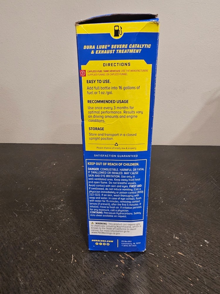 Universal Catalytic Converter Protector - 16 oz. Liquid for Engine Efficiency