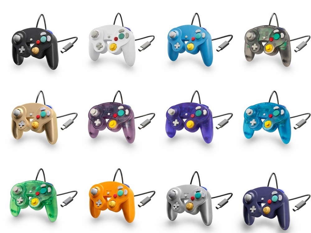 Wired NGC Controller Gamepad Compatible With Nintendo GameCube Wii U Console