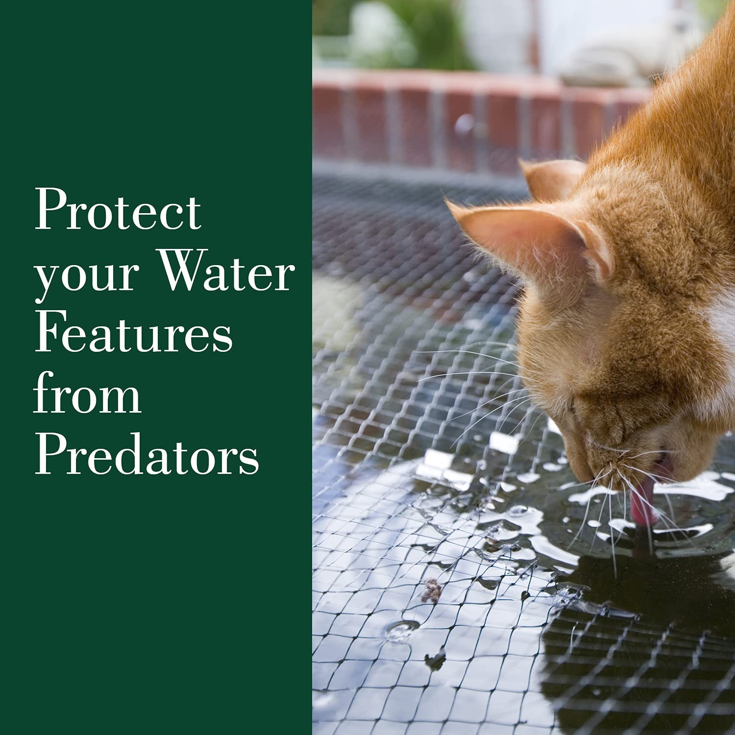 Dalen Pond & Pool Netting – Outdoor Water Garden Cover – Protective