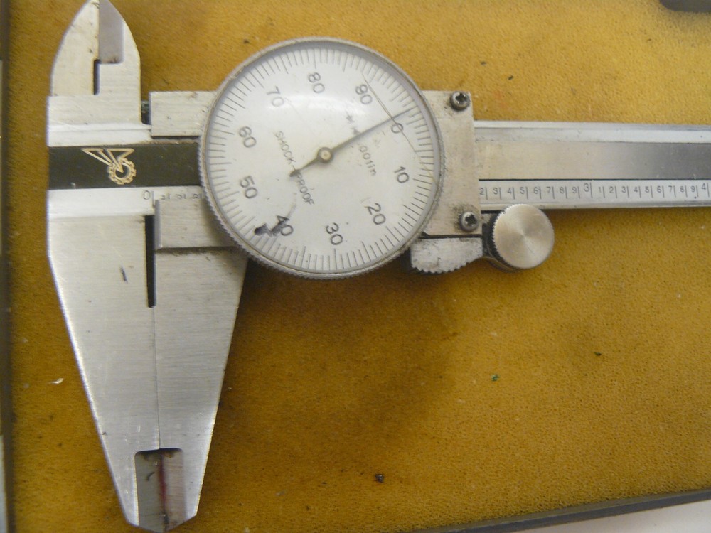 Dial Caliper 8 inch .001" with case