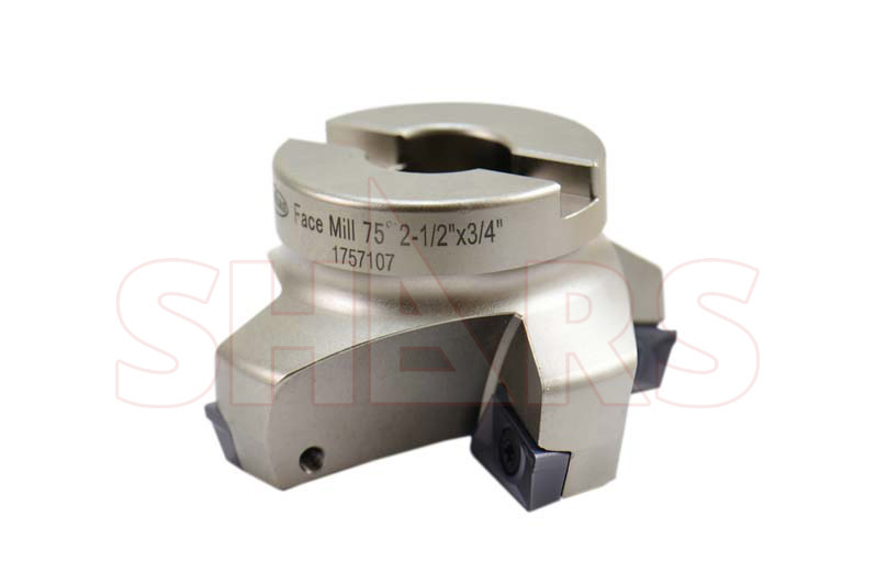 Stop Throwing Away Used APKT Insert 2.5" 75° Indexable Face Mill save $149 S[