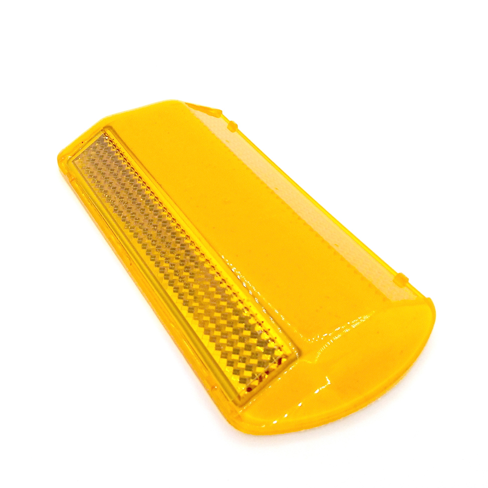 10-Pack NEW Commercial Road Highway Pavement Marker Reflector - One-Side, Yellow