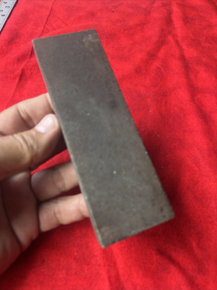 SHARPENING STONE 6 x 2 x 1 inch - VG CONDITION OVERALL