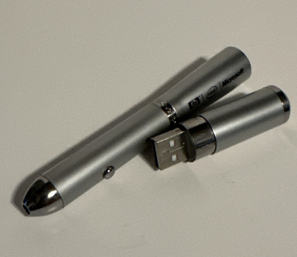 Laser Pointer Pen - Wolverine - USB Microsoft Intel HP - Works!