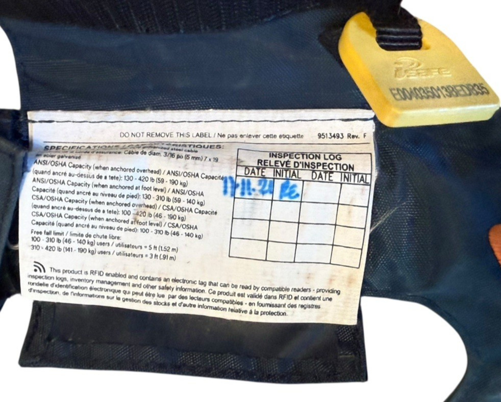 3M DBI-SALA Nano-Lok Edge, Twin-Leg, Self Retracting Lifeline (Model 3500246)