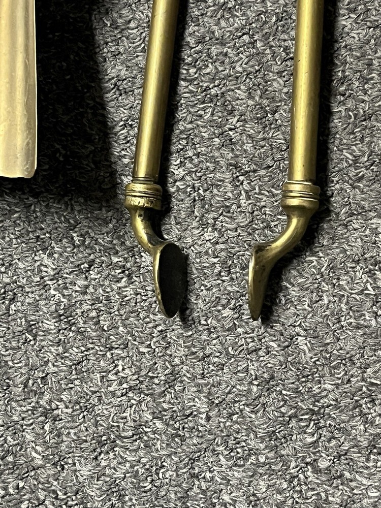 Brass Fireside Tools