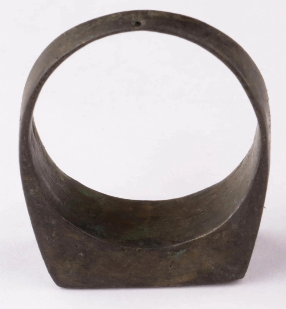 WW 2 GERMAN 1941 LENINGRAD BRONZE RING