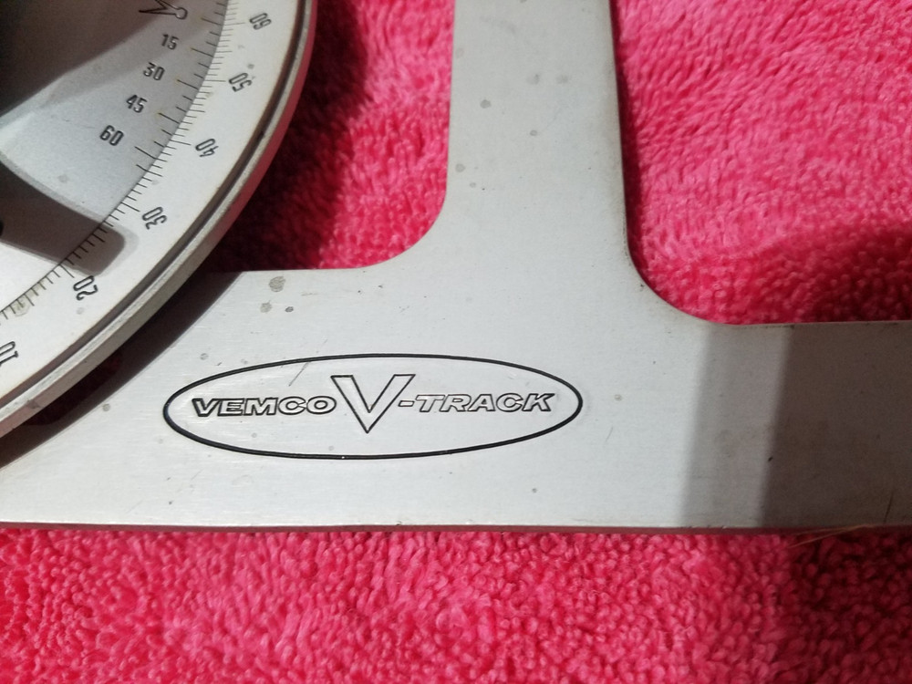 Vemco V-Track Manual Protractor Head for Drafting Tables