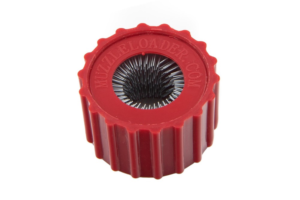 Muzzleloader Breech Plug Cleaning Tool, Round Bristle Brush For Breech Plug