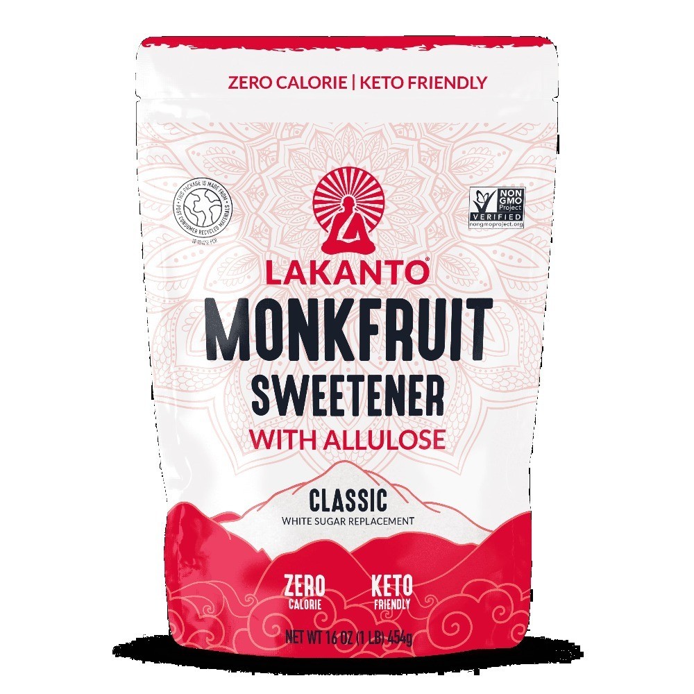 Classic Monkfruit with Allulose — White Sugar Replacement (Erythritol-Free,