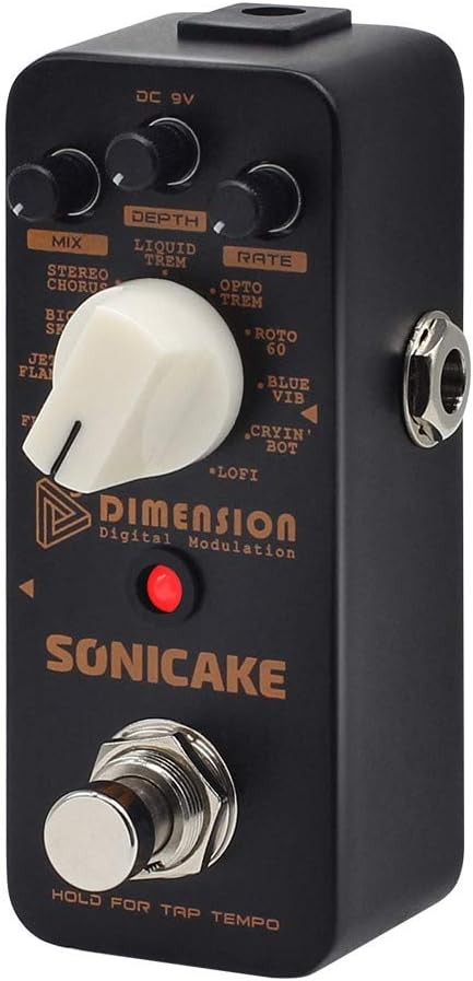 SONICAKE Modulation Pedal Guitar Phaser Flanger