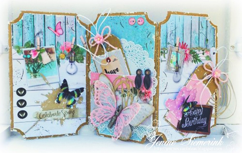 Sizzix Thinlits Detailed Butterflies set #661182 Retail $22.99 by Tim Holtz