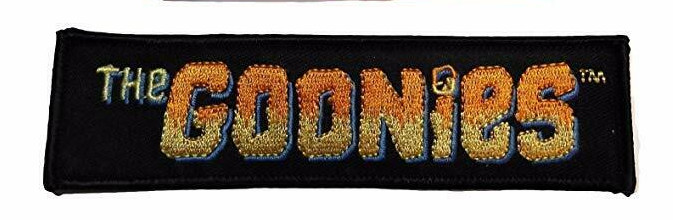 The Goonies Motion Picture Logo Embroidered Patch -new